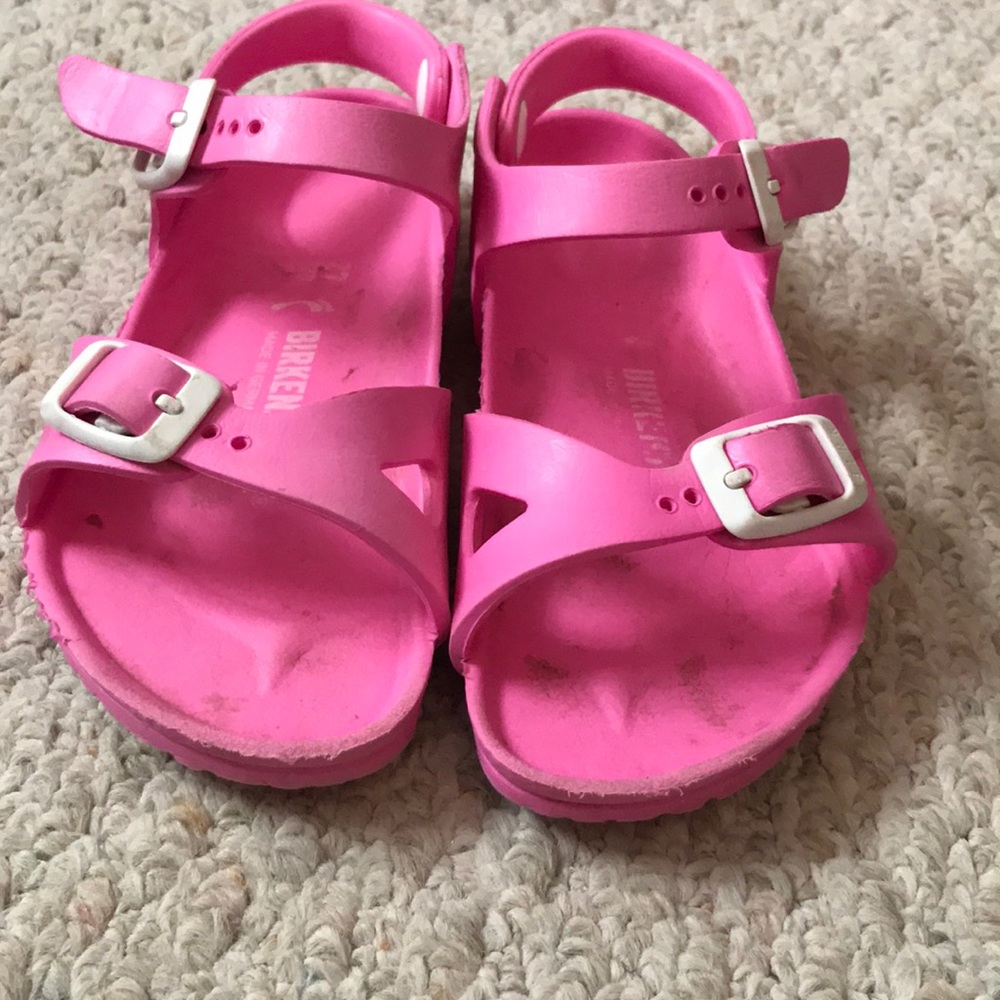 Girls Birkenstock sandals size 10